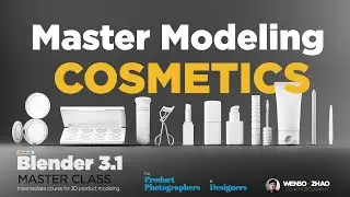 Master Modeling Cosmetics in Blender 3.1 (Course Trailer)