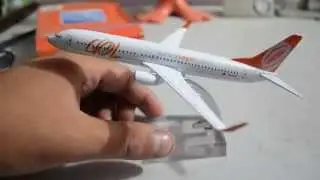 Metal Brazil gol plane model boeing b737 model aircraft model gol 16cm airplane