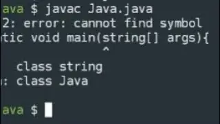 Java Program Error ! cannot find symbol  | Solve the Error @bapidutta2