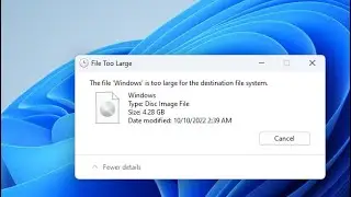 How to fix  File Too Large 