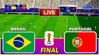 BRAZIL vs PORTUGAL - FIFA World Cup 2026 FINAL || Live Football Match | PES 21