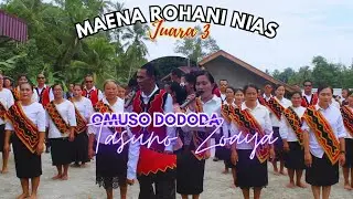 Part 4 | Maena Rohani Nias | Omuso Dododa Tasuno Zoaya | BNKP Jemaat Marturia Resort 3