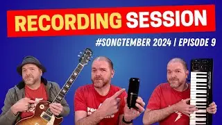 Tracking Vocals, Guitars & More | #Songtember 2024 (Episode 9)