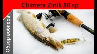 Обзор воблера Chimera Zinik 80sp. Как ловить щуку, техника проводки воблера.