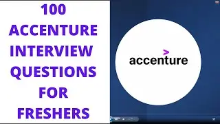 100 Accenture Interview Questions For Freshers Asked In Previous Slots || New Telugu Programmer