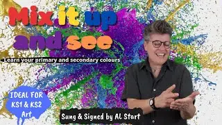 Children's song about COLOURS | "Mix it Up & See" | by Al Start