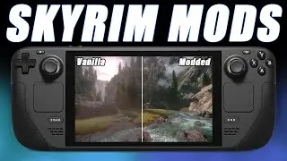 How to Mod Skyrim on the Steam Deck the EASY WAY! - Steam Workshop Tutorial