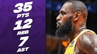 LeBron James Historic 35-Point Performance! | November 1, 2023