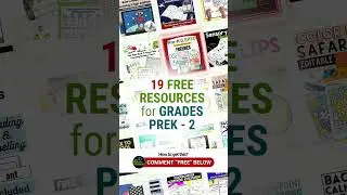 19 Free Tools and Resources for Teaching PreK-2 Students