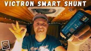 How to Install a VICTRON SMART SHUNT with bluetooth // VAN LIFE