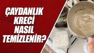 SİRKE ve LİMON TUZU İLE ÇAYDANLIK KRECİ TEMİZLEME