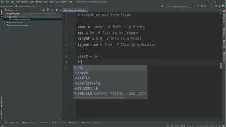 Variables and Data Types in Python 3