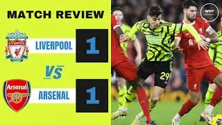 LIVERPOOL 1-1 ARSENAL | Arsenal Top at Xmas!!! | Premier League