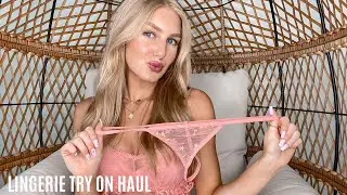 LINGERIE TRY ON HAUL | EVALAMOR