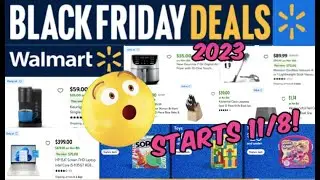 WALMART BLACK FRIDAY 2023 AD | ELECTRONICS, TOYS & MORE! 🔥 STARTS 11/8