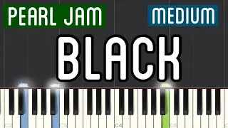 Pearl Jam - Black Piano Tutorial | Medium