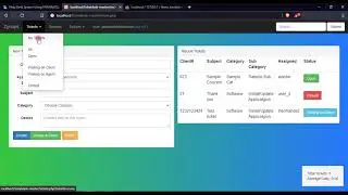 Help Desk System using PHP/MySQLi Demo