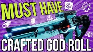 Youll Regret Not Crafting this GOD ROLL Trace Rifle BEFORE Lightfall... [Destiny 2]