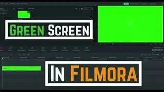 How to use greenscreens in filmora 9