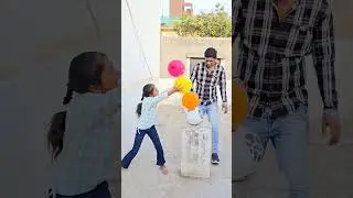 Daddy Solves Siblings Balloon Problem 🎈 😍 🤣