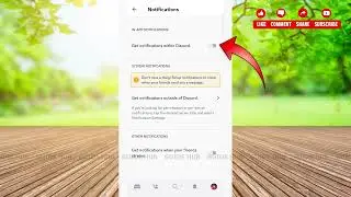 How To Turn On Notifications On Discord | Fix Discord Notification Not Working | Discord Mobile App