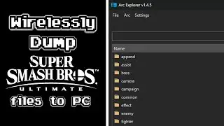 How to dump Smash Ultimate files | Switch TUTORIAL