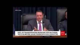 A man tries to argue with Pete Buttigieg