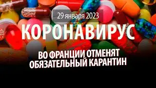 29 января 2023. Во Франции отменяют карантин. Статистика коронавируса в России на сегодня