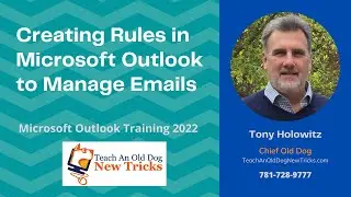 Creating Rules in Microsoft Outlook to Manage Emails