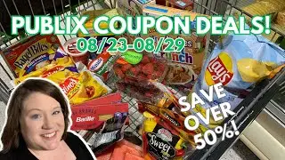 PUBLIX COUPONING DEALS 08/23/23-08/29/23! | SAVING MONEY ON GROCERIES! #publix  #couponing