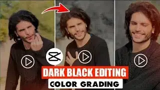 black colour grading in capcut || black editing capcut toturial | sarkar editing