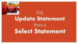 Learn how to write SQL update statement from SQL Select statement