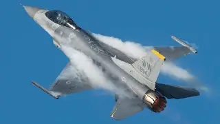 Showing the F-16 Flight Capabilities to Its Extreme