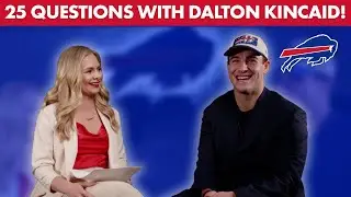 25 Questions With Buffalo Bills Tight End Dalton Kincaid!