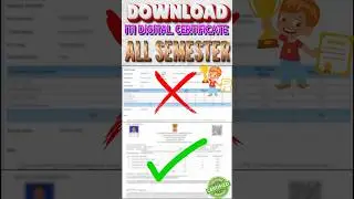 Iti Original Marksheet Download Kaise Kare|| How To Download Iti Ncvt Certificate