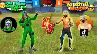 LE PIDO PVP A ESTE TIKTOKER QUE DESAFIÓ A TODOS  !!😱 FREE FIRE