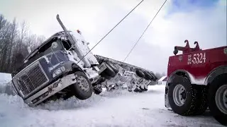 Chauffeurs au Canada, un enfer glacial au quotidien