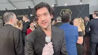 Will Sharpe ('The White Lotus') on the Emmys 2023 red carpet