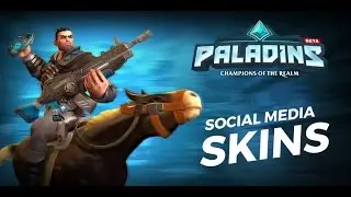 Paladins - Free YouTube, Facebook, & Twitter Skins!