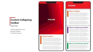 Collapsing Toolbar  ( Android Advance Level  )   002