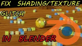 Fix Cycles Shading Texture Glitch - BlenderRookie