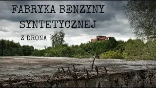 Fabryka benzyny syntetycznej w Policach z drona.