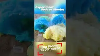 EXPERIMENT: Devil's Toothpaste Explosion From Coca Mentos EP.6 #shorts