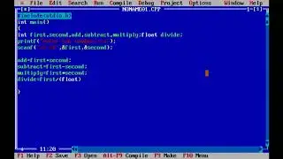 Calculator in C.