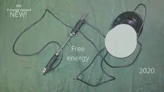 New energy generator with two antennas 2020