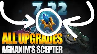 Dota 2 All Aghanim's Scepter Upgrades and Reworks - Patch 7.22