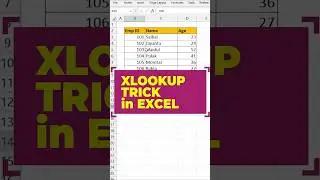 Excel Trick ‼️ Power Of XLOOKUP Function 😱 | Microsoft Excel Formulas 💯