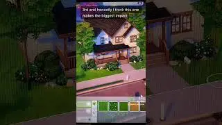 three tips for better looking exteriors in the Sims 4 - windows, landscaping, and stairs