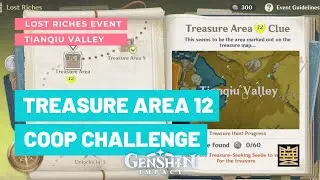 Treasure Area 12 Coop Challenge : Lost Riches Event | Genshin Impact