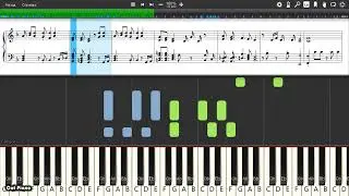 David Foster - Winter Games - Piano tutorial and cover (Sheets + MIDI)